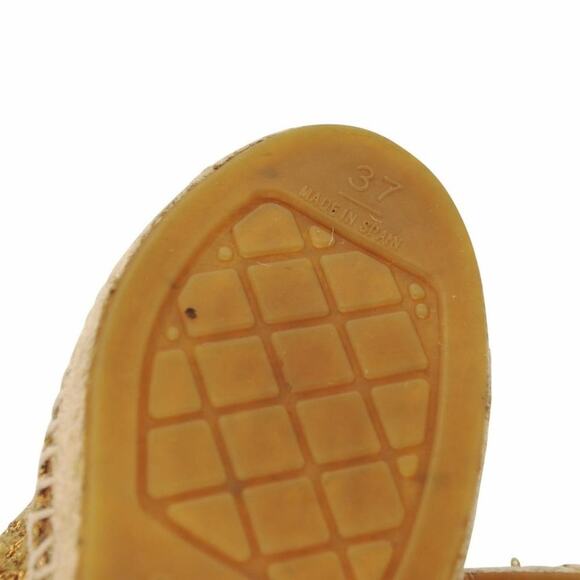 Chanel Crinkled 37 Tweed Cap Toe Runway Rare CC Flats CC-0712N-0009 - Picture 12 of 12